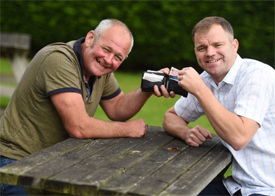 A groundsman from Sudbury is celebrating after scooping a £1M UK Millionaire Maker prize from the EuroMillions. Pictured is lottery winner Martin Crighton. Picture: GREGG BROWN